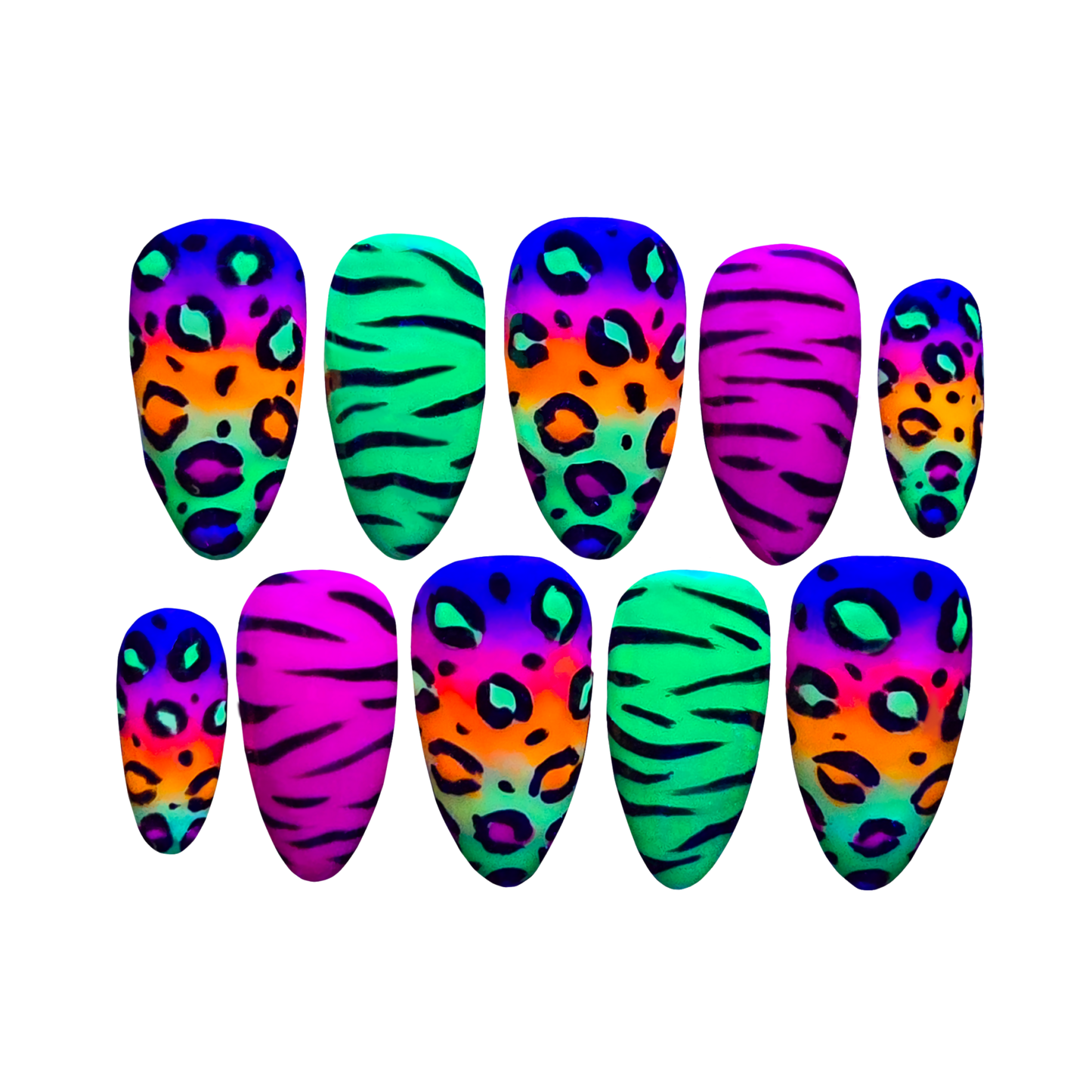 ♡ Rainbow Cheetah Set ♡
