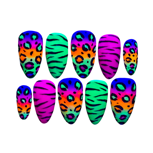 ♡ Rainbow Cheetah Set ♡